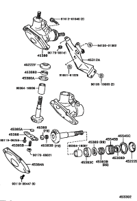 9031115002-SEAL, OIL(FOR REAR STEERING PINION BEARING ADJUST SCREW)