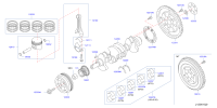 123096N200-BOLT-PULLEY,CRANKSHAFT