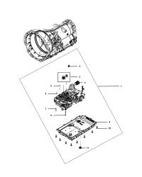 68146868AA-O RING KIT VALVE BODY TRANSMISSION