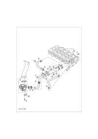 C00016197-Repair kit, EGR