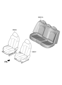 88001L6060EU1-Seat assy-front lh