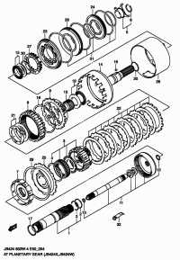 2494657B00-GEAR, PLANETARY SUN RR