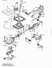 2811978K00-BUSH, GEAR SHIFT CONTROL