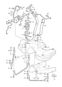 8W0919088J-FUEL PUMP- AUDI A8 RH SIDE