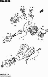 2730081850-BEVEL PINION & GEAR SET