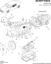 AD437J168AB-BRACKET - TRANS PARK LOCK DISENGAGE CABLE
