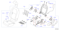 876715MA1A-Skin assy-fr seat in. lh