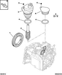 264328-Worm assy., atf