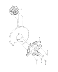 13411929-Brkt assy-rr hub