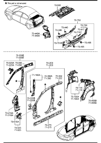 BS1A704A1-PANEL(R),RR FENDER-L