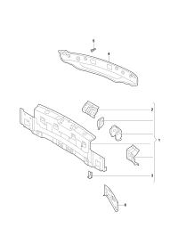 3CC813323-Reinf, for cowl bracket