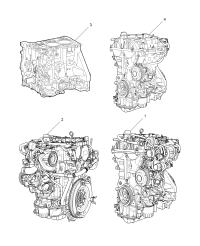 10418053-Engine assy-short