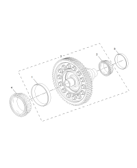 24265306-Bearing, differential cone