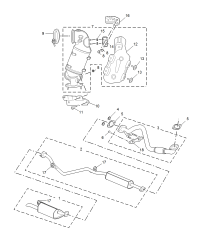 10237700-Muffler assy-exhaust rr