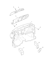10154080-Insulator, auxiliary waterproof wall