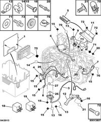 253035-Bracket, a/t ecu