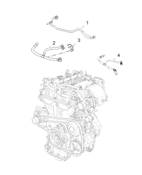 10297480-Tube assy, crankcase