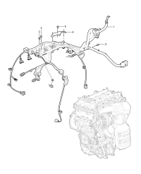 10467681-Wiring assy-engine