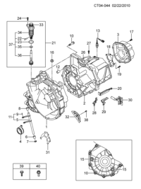 94535939-Pin, transaxle dowel (2.277)