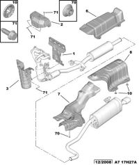 1712C2-Clip, insulator set