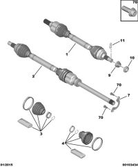9807501280-New propeller shaft