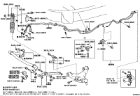 4887660022-CYLINDER, FRONT STABILIZER CONTROL