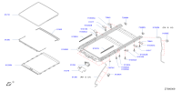 91280JG01A-Deflector assy-sunroof