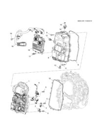 24273392-Device, automatic transmission control (incl. 2-4,6, 8)