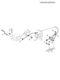9048202-Knob, a/t cont l