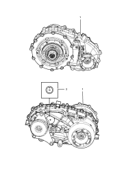 52123503AB-Transfer gear NP241