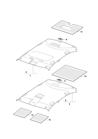 18D867501AH-Molding a roof