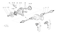 410407301C-DRIVE SHAFT WITH CONSTANT VELOCITY JOINTS