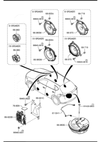 KD5H66960-SPEAKER,TWEETER
