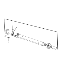 52123021AC-Shaft, front drive
