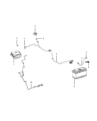 68148556AC-CABLE BATTERY NEGATIVE