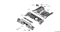 G45421HMMA-Crossmember assy-rr