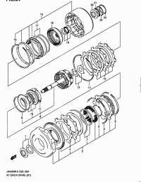 2410065D91-Clutch assy-over drive (new)