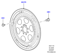 4602268-Plate assy-flywheel drive
