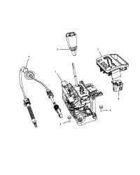 52124693AD-HOUSING AND LEVER SHIFTER