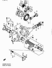 2730066821-BEVEL PINION & GEAR SET