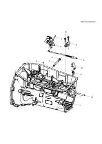 24042167-Switch assy-ata manual shift shaft