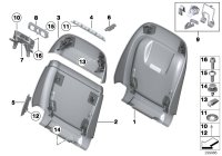 52107319075-Pad assy-rr seat