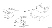 964001LZ0A-Visor, rh