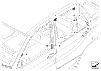 51337016589-Seal, quarter upper, lh