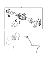 68401381AA-CASE REAR AXLE
