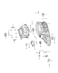 68386917AA-LEVER TRANSFER CASE SHIFTER