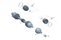 2433301500-Shaft, half