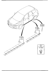 EG2151RA0E-GARNISH A (R),SIDE