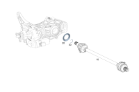 2473503304-Shaft, rear axle