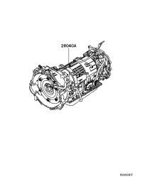 MR593857-T/CONV & AUTO T/M SUB ASSY